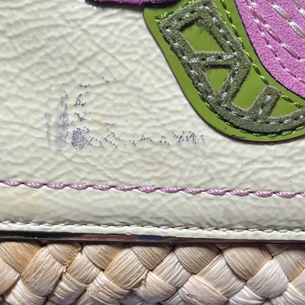 Coach Poppy Straw Floral Tote - Picture 11 of 13